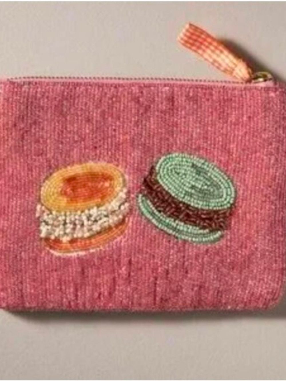 NWT Anthropologie Fiona Beaded Pouch/Bag- City Edition In Paris - Picture 5 of 6